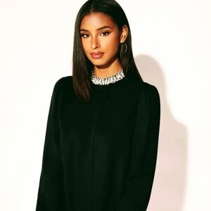 Long Sleeve Emerald Green Blouse